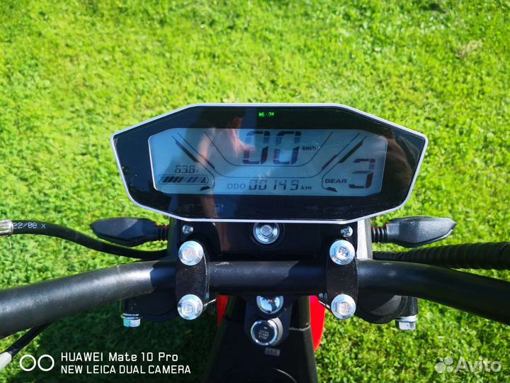 Электроскутер white siberia Ikra 5000w (RED)