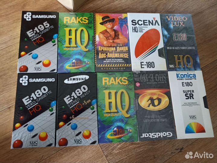 Видеокассеты vhs