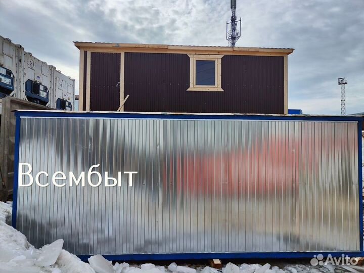 Бытовка из металла