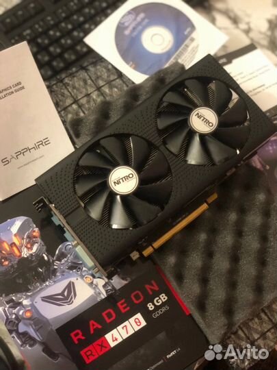 Sapphire rx 470 8gb полный комплект