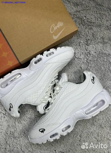 Кроссовки Nike Air Max 95 Corteiz белые