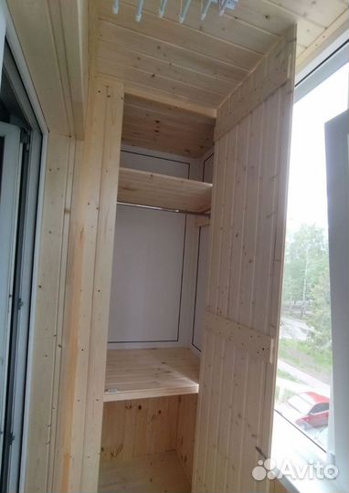 Обшивка балконов под ключ