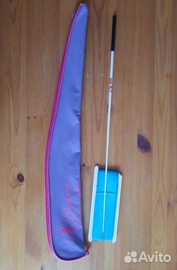 Палочка и лента для художественной гимнастики