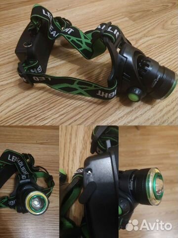 Фонарь налобный