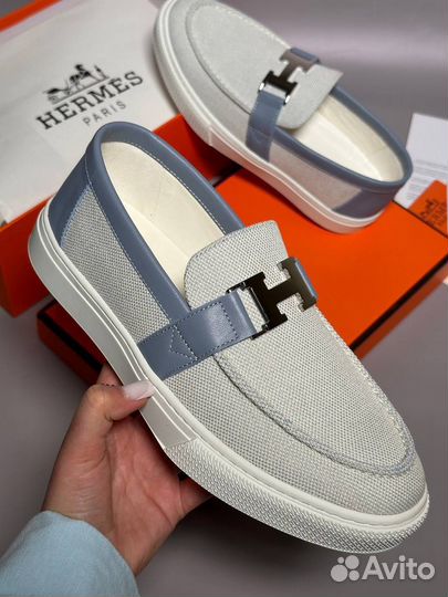 Слипоны мужские Hermes