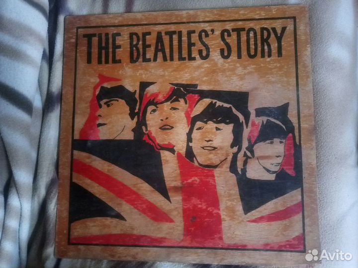 The Beatles картина на фанере