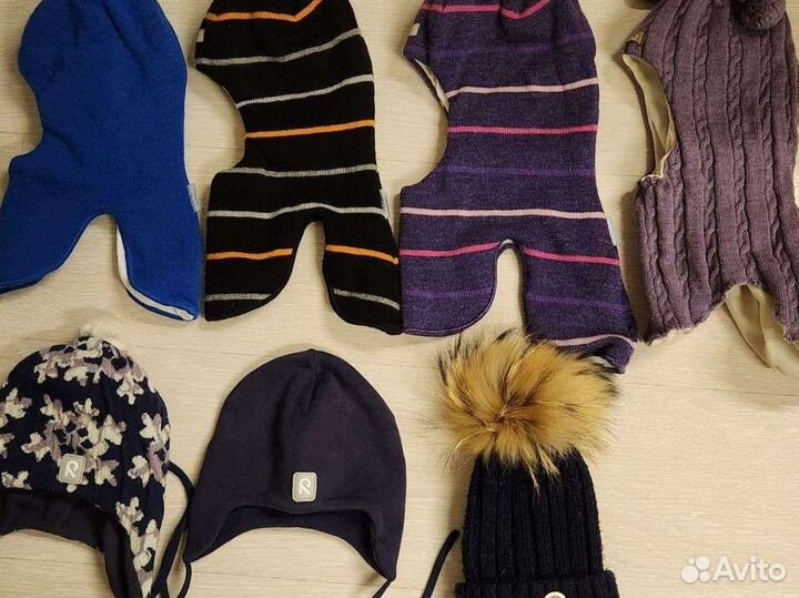 Шапки reima и шлемы kerry огромный мешок одежды