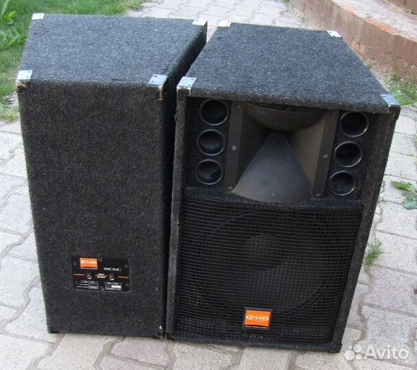 Колонки EVM 1400W Pro 2шт QS153 Акустика 8Ом