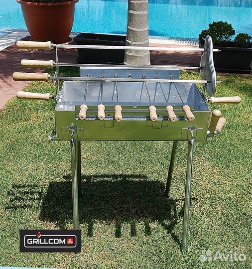 Барбекю мангал автоматический электрический