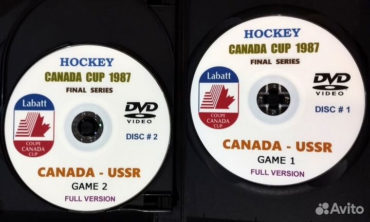 Хоккей Кубок Канады 1987 на DVD (Canada Cup 1987)