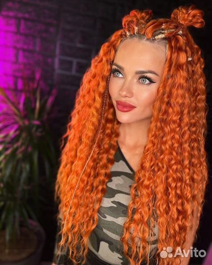 Афрокудри body wave, объёмная волна+ работу