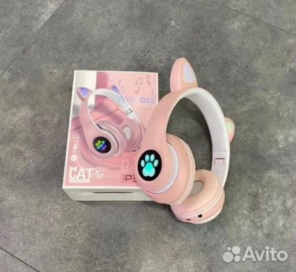 Беспроводные детские наушники Cat Беспл доставка