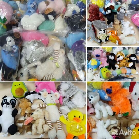 Мягкая игрушка 10-25 см микс. Оптом