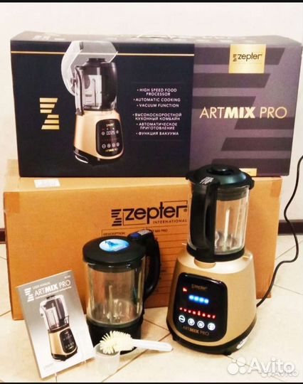 Блендер Zepter Арт Микс Pro с функцией приготовлен