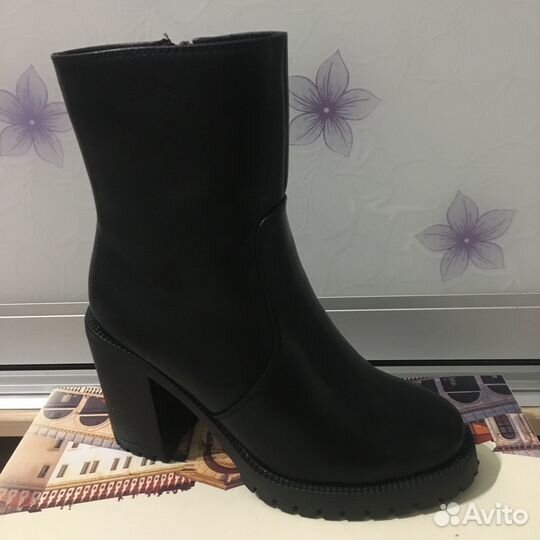 Полусапоги женские зимние