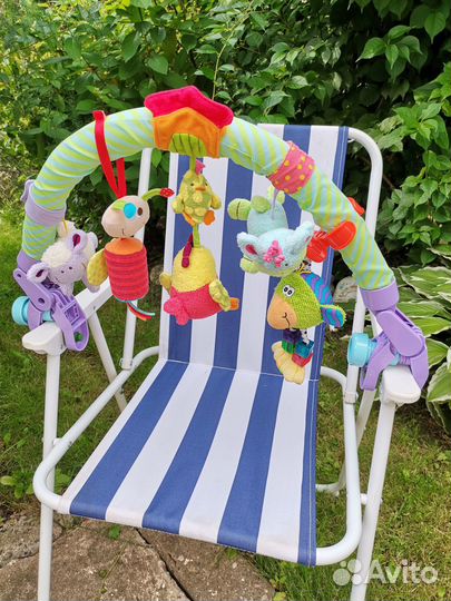 Дуга с игрушками, игрушки для маленьких