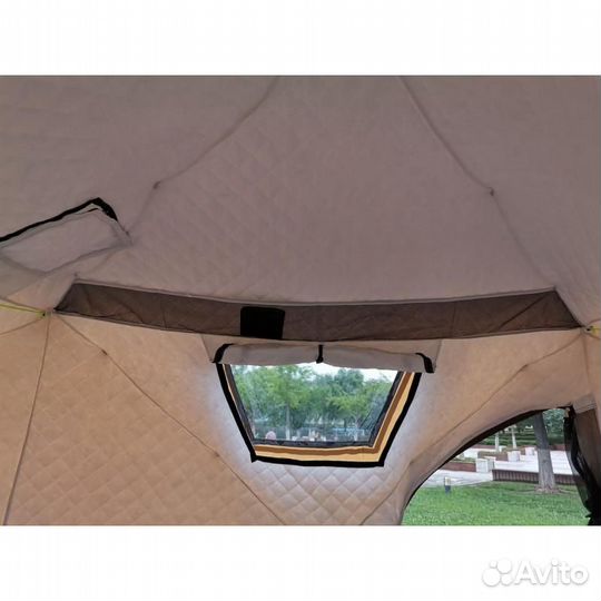 Зимняя палатка куб утепленная MIR-2019 240х240х220