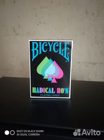 Коллекционные игральные карты Bicycle Radical 80s