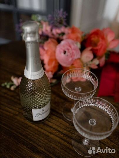 Бокалы для шампанского креманки