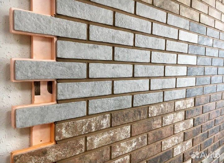 Фасадные термопанели с плиткой под кирпич