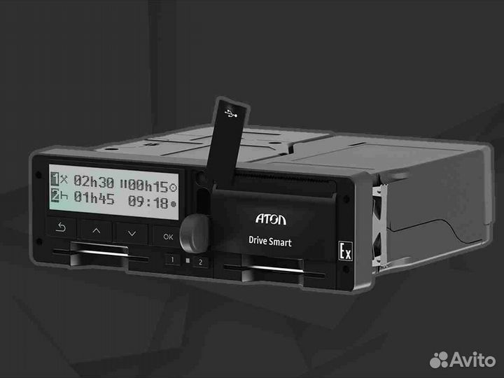 Тахограф atol (Новый) с чипом нкм (под гарантию)