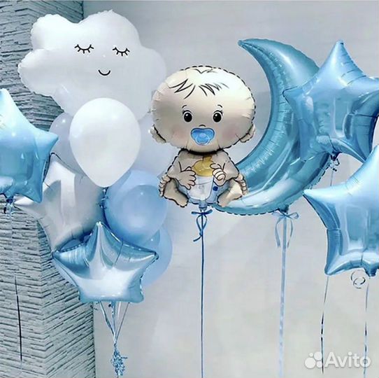 Воздушные гелиевые шары с доставкой Москва