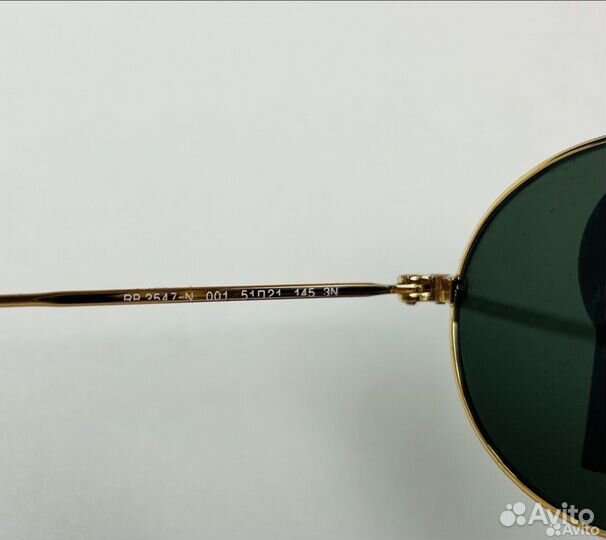 Очки Ray Ban Oval RB 3547N 001 - Оригинал