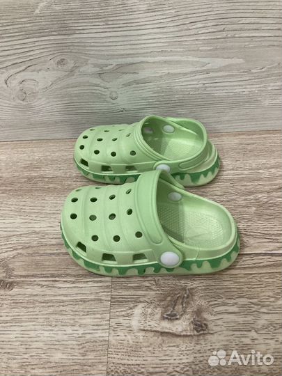 Резиновые тапки кроксы/crocs 22 размер