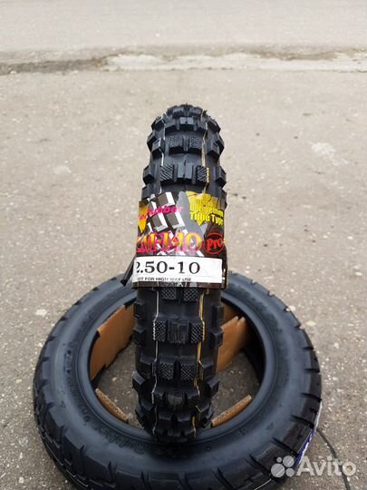 Мотошина 2.50 10 новая