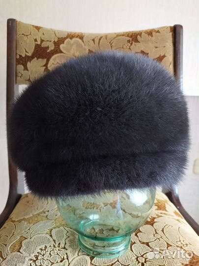 Норковая шапка женская