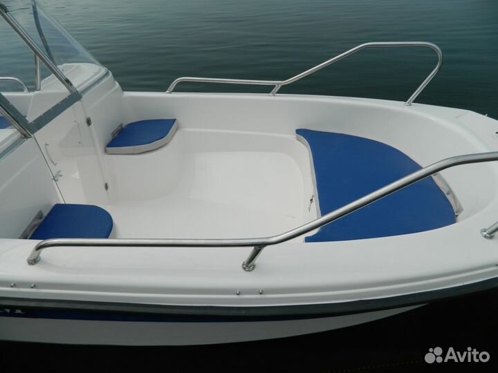 Новая моторная лодка Wyatboat 430 DCM тримаран