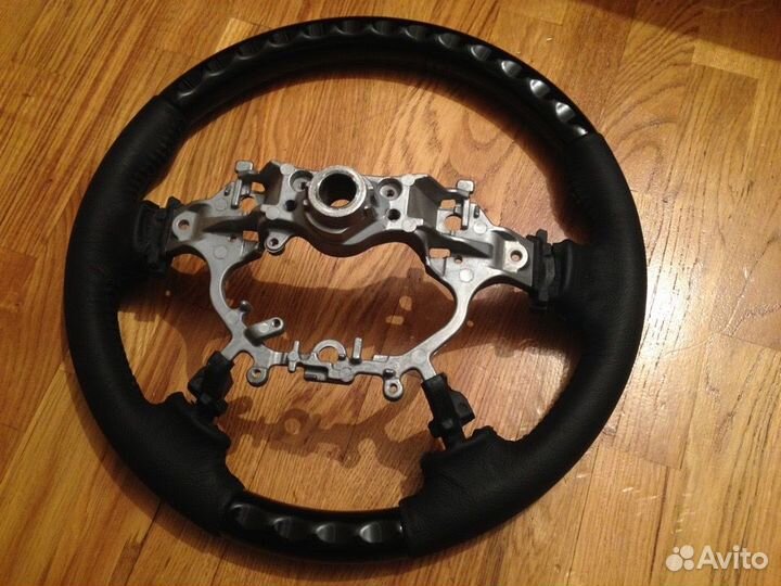 Camry 50 Руль с Деревом деревянной вставкой A7LA9