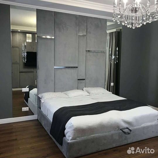 Мягкие стеновые панели/мягкая стена в спальню