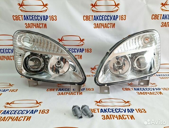 Фары газель бизнес Bİ LED линзами