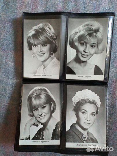 Открытки актеров советского кино