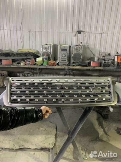 Решётка радиатора на range rover