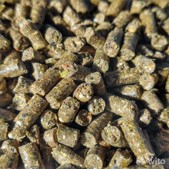 Полнорационный корм для кроликов, грызунов