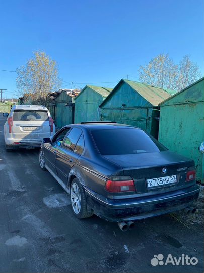 Фонари и выхлоп на e39