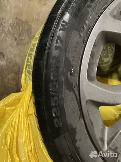 Комплект колес Mercedes с датчиками