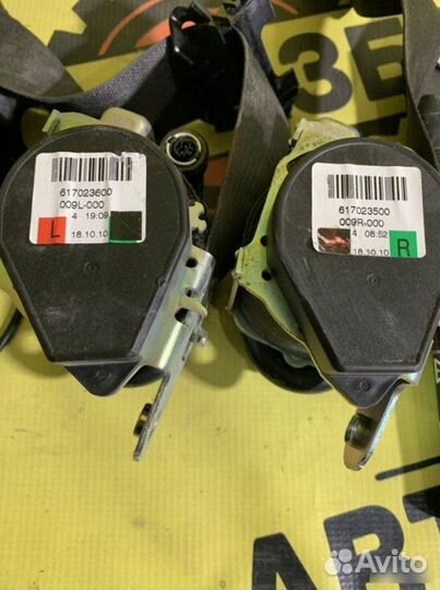 Ремни безопасности Opel Astra J 2009-2012