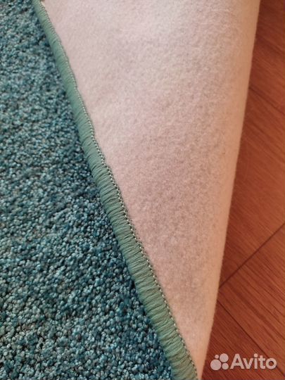 Палас 170х350 аквамарин