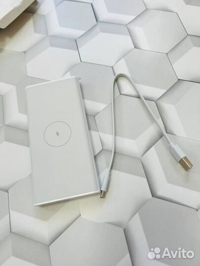 Power Bank Xiaomi 10000 mAh, белый 1:1