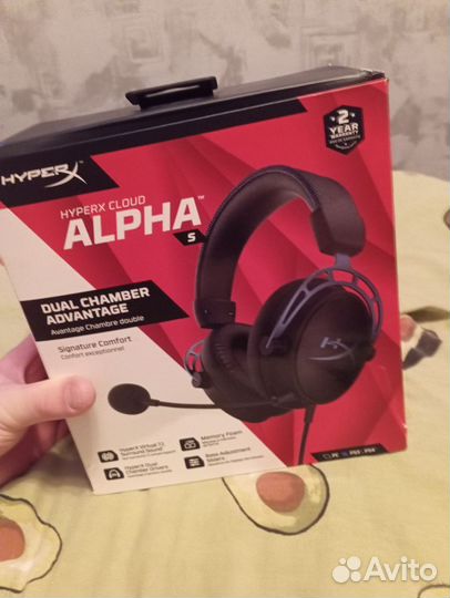 Игровые наушники hyperx