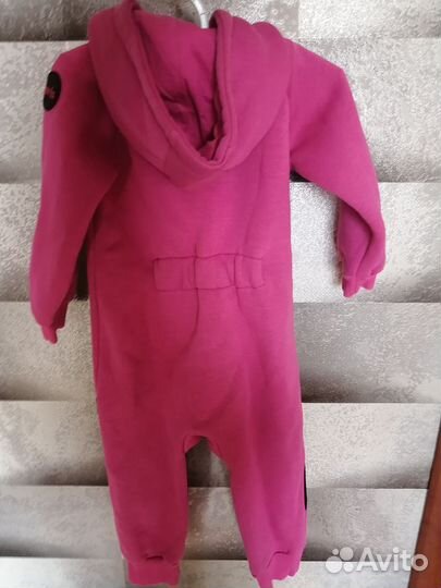 Флисовый комбинезон 92