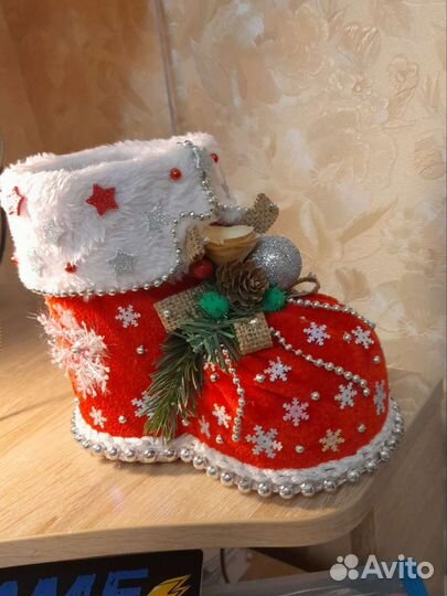 Сапог новогодний