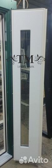 Дверь входная металлическая в коттедж двупольная