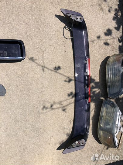 Honda civic Fastback - Фары оригинал, спойлер