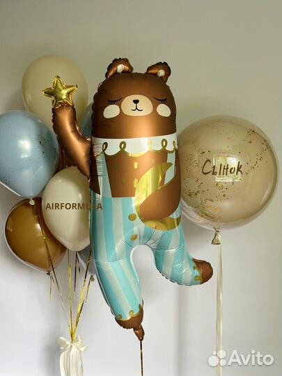 Воздушные шары на выписку из роддома