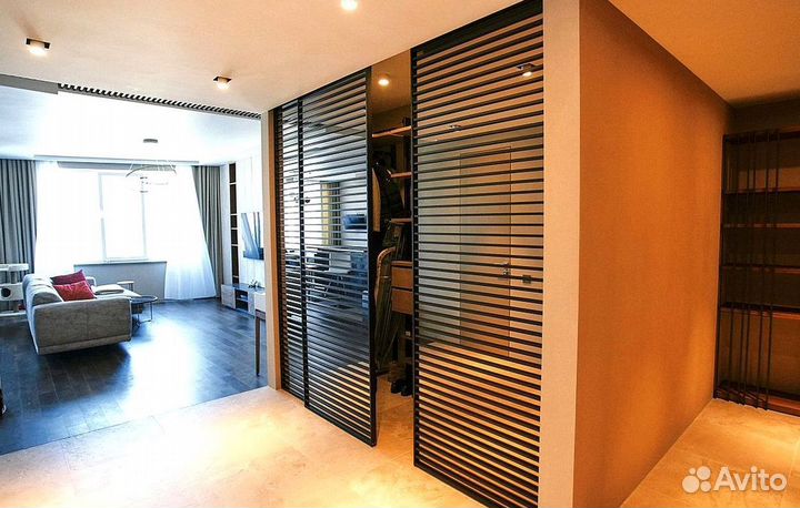 Сдвижные двери, перегородки