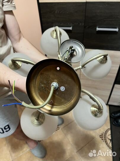 Люстра на 5 ламп